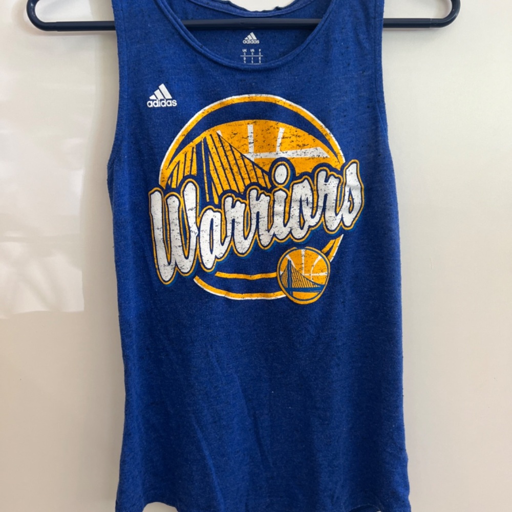 Golden State Warriors -Adidas - Women's Tank -Size S - Picture 2 of 5